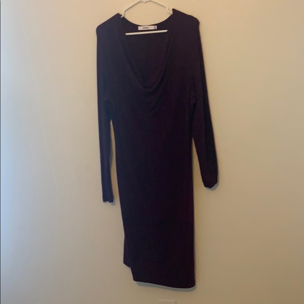 Purple Sweater Dress